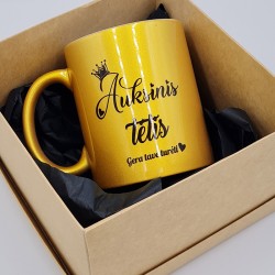 Puodelis: „Auksinis Tėtis“