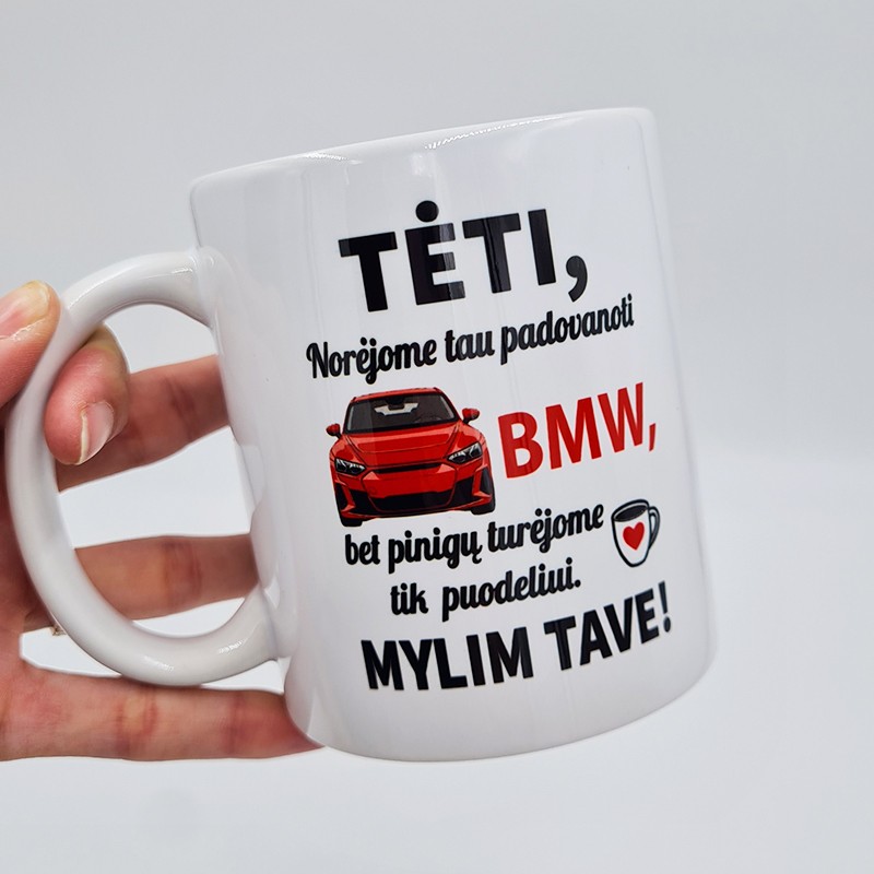 Puodelis „Tėti, norėjome padovanoti“