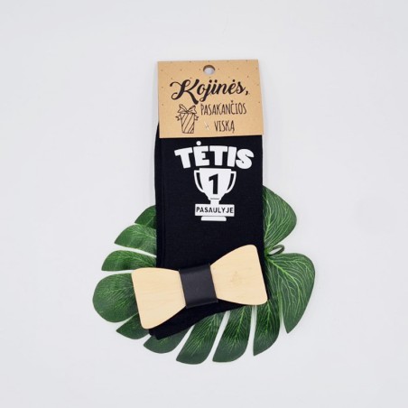 Kojinės „Tėtis 1 pasaulyje“