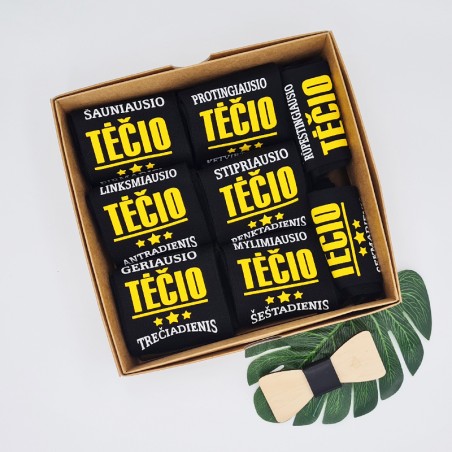 Kojinių rinkinys „Tėčio kojinių savaitėlė“