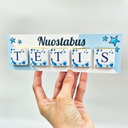 Atvirutė su šokoladukais  „Nuostabus tėtis“