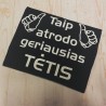 Marškinėliai „Taip atrodo geriausias tėtis“