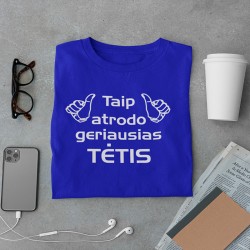 Marškinėliai „Taip atrodo geriausias tėtis“