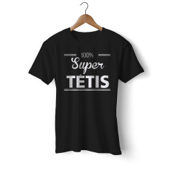 Marškinėliai „100% super tėtis“