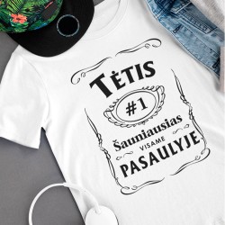 Marškinėliai „Šauniausias tėtis“