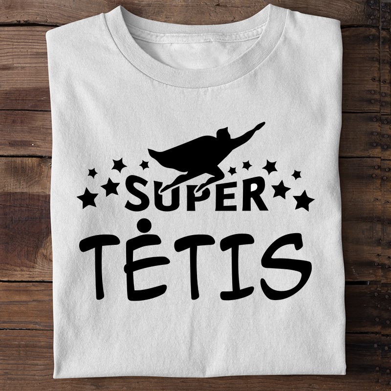 Marškinėliai „Super tėtis“