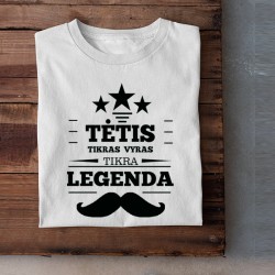 Marškinėliai „Tėtis tikra legenda“
