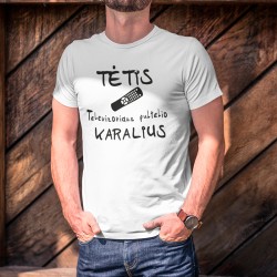 Marškinėliai „Tėtis pultelio karalius“