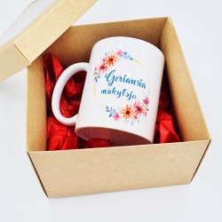 Puodelis „Geriausia mokytoja“