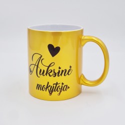 Puodelis „Auksinė mokytoja“