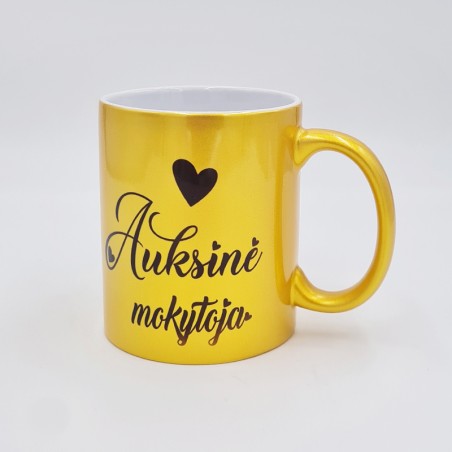 Puodelis „Auksinė mokytoja“