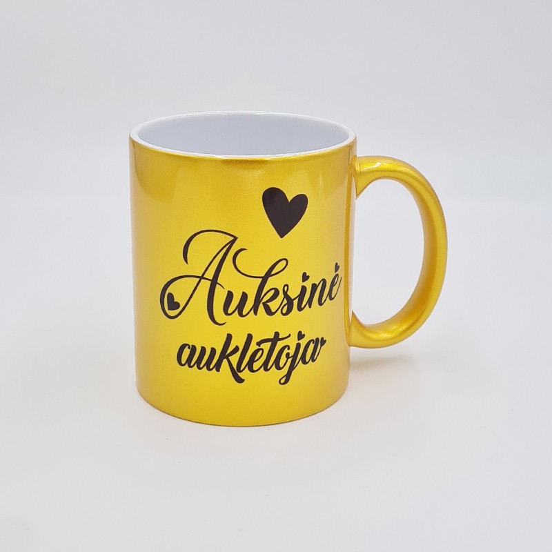 Puodelis „Auksinė auklėtoja“