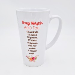 Puodelis „Brangi mokytoja“