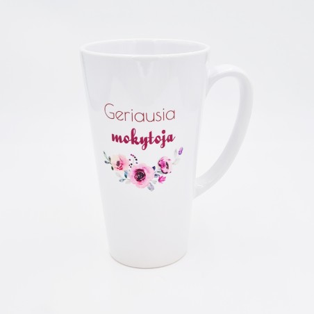 Puodelis „Geriausia mokytoja“