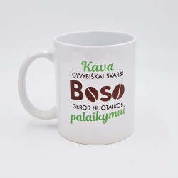 Puodelis: „Kava gyvybiškai svarbi boso geros nuotaikos palaikymui“