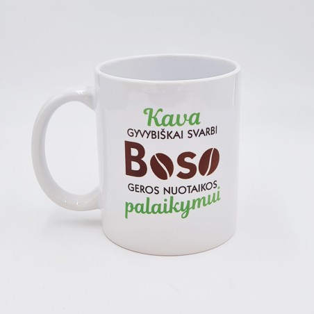 Puodelis: „Kava gyvybiškai svarbi boso geros nuotaikos palaikymui“