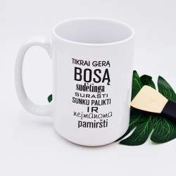 Puodelis „Tikrai gerą bosą“
