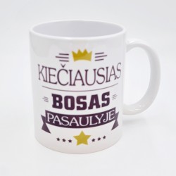 Puodelis: „Kiečiausias bosas“