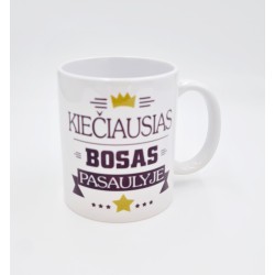 Puodelis: „Kiečiausias bosas“