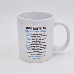 Puodelis „Pats geriausias bosas“