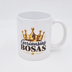 Puodelis „Geriausias bosas“
