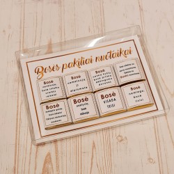 Šokoladukų rinkinys „Bosės pakiliai nuotaikai“