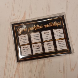 Šokoladukų rinkinys „Boso pakiliai nuotaikai“