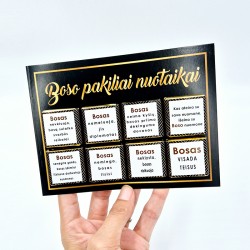 Šokoladukų rinkinys „Boso pakiliai nuotaikai“