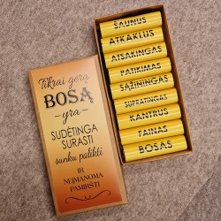 Šokoladukų rinkinys „Tikrai gerą bosą“