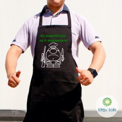 Prijuostė „Aš sumedžiojau, aš pagaminsiu“