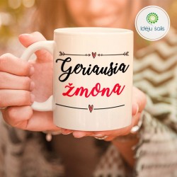 Puodelis: Geriausia žmona...