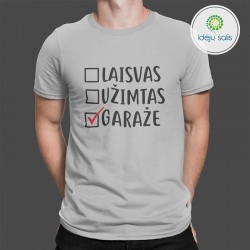 Marškinėliai: Garaže IS439