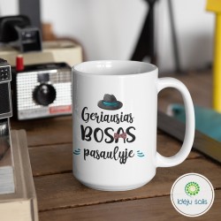 Puodelis: Boso puodelis...