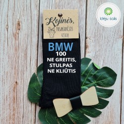 Kojinės: BMW 100 ne greitis...