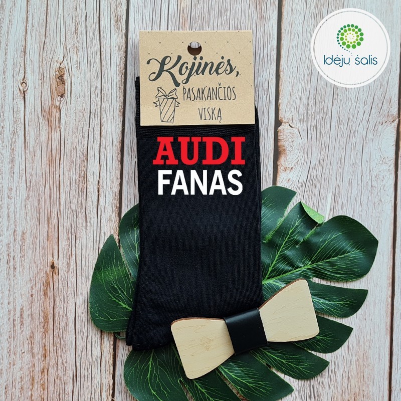 Kojinės: AUDI fanas IS1213C