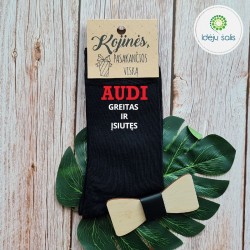 Kojinės: Audi greitas ir...