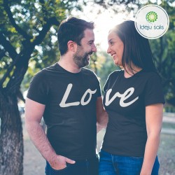 Marškinėliai porai: Love IS670