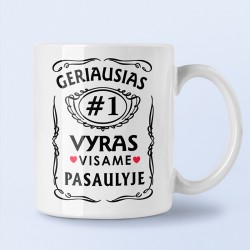 Puodelis: Geriausias vyras...