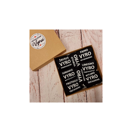 Kojinių rinkinys: „Vyro savaitėlė“