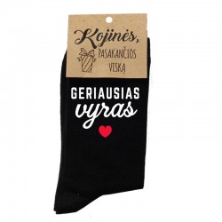 Kojinės: Geriausias vyras...