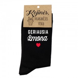 Kojinės: Geriausia žmona IS1385