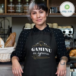 Prijuostė: Gaminu su šypsena“