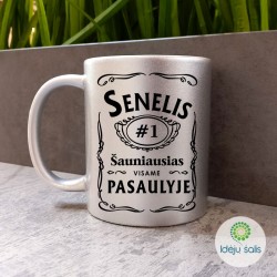 Puodelis: Šauniausias senelis pasaulyje IS159P A