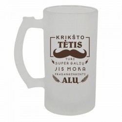Bokalas: Krikšto tėtis moka...