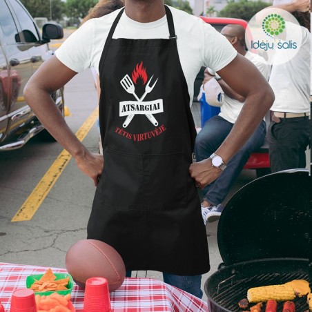 Prijuostė „Atsargiai tėtis virtuvėje“