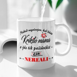 Puodelis: Nereali krikšto...