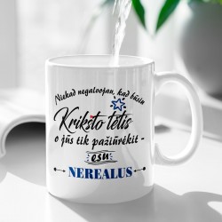 Puodelis: Nerealus krikšto...