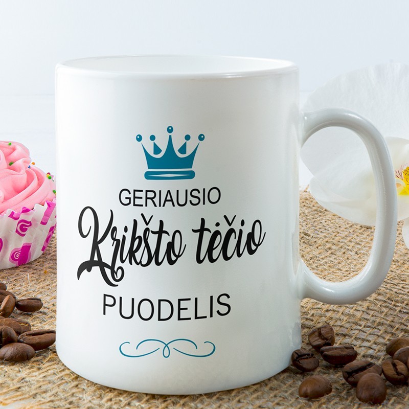 Geriausio krikšto tėčio puodelis IS1416B