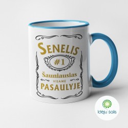 Puodelis: Šauniausias senelis pasaulyje IS159P