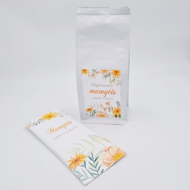 Kavos ir šokolado rinkinys „Mylimiausiai mamytei“